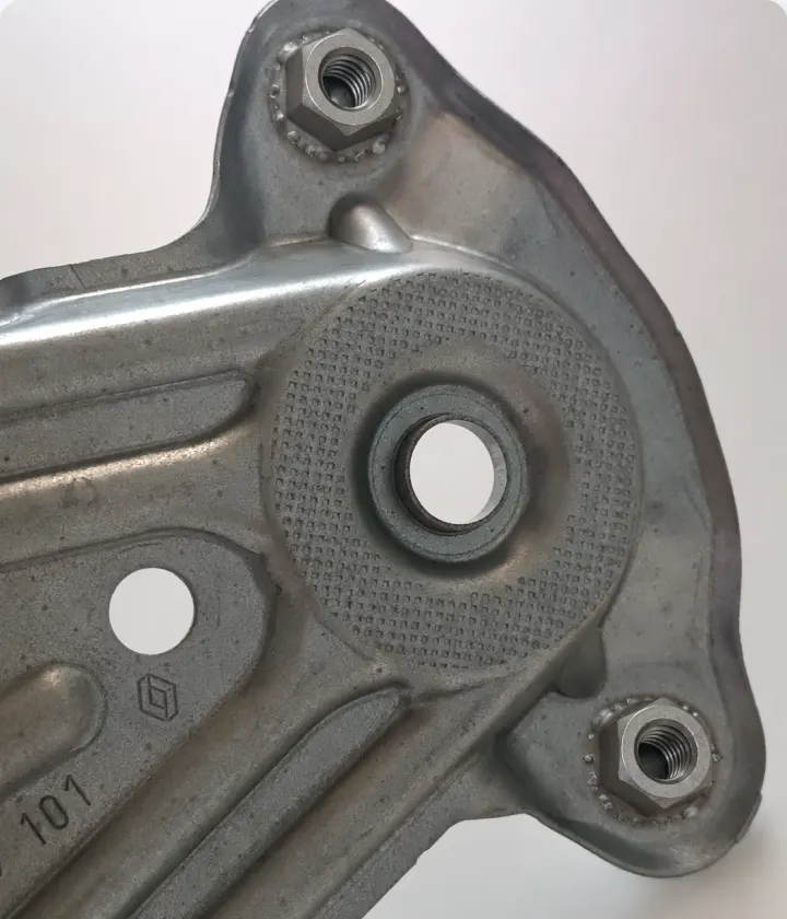 Metallbauteil mit dem ursprünglichen Design des Kunden