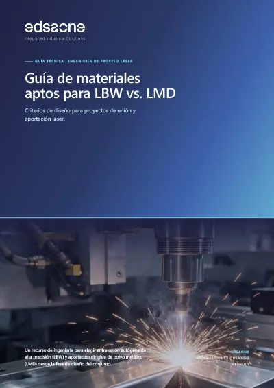 Cover of the Guide to suitable materials for LBW vs. LMD